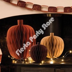 Pumpkin Honeycombs Set of 3