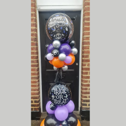 Halloween Balloon Tower Free Standing 2 Metre Display