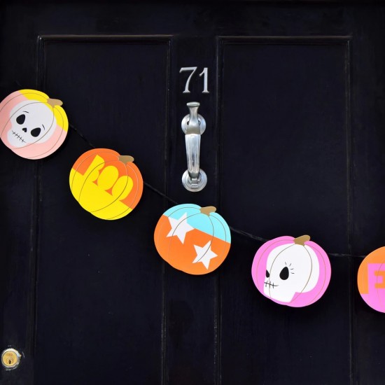 Pumpkin Halloween Garland