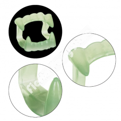 Glow in the Dark Vampire Teeth Fangs 
