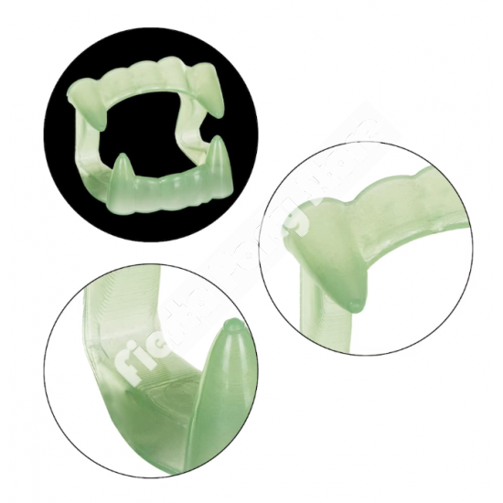 Glow in the Dark Vampire Teeth Fangs