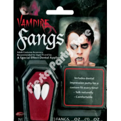 Realistic Vampire Fangs with Thermoplastic Adhesive