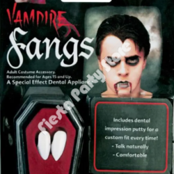 Realistic Vampire Fangs with Thermoplastic Adhesive