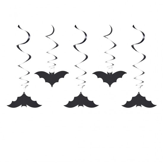 Bat Swirl Decorations
