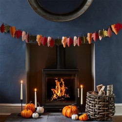 Autumnal Leaf Garland 2 M