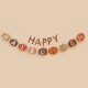 Pumpkin Happy Halloween Card Banner