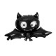 Black Bat Halloween Balloons