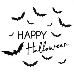 Happy Halloween Door Sticker Decoration Happy Halloween Door Sticker Decoration