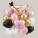 Martini and Team Bride Balloon Bundle
