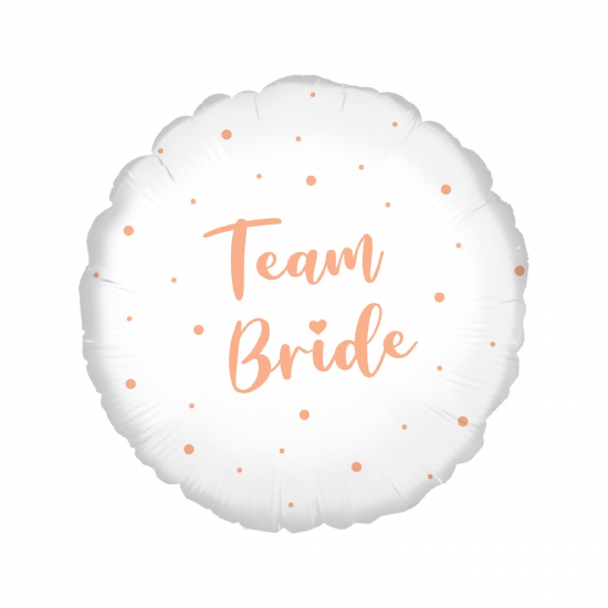 Team Bride Foil Balloon 18"