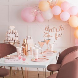 Peach And Pink Balloon Arch - Ready To Use Peach And Pink Balloon Arch - Ready To Use