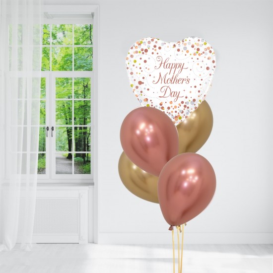 Happy Mother's Day Inflated Balloon Bundle