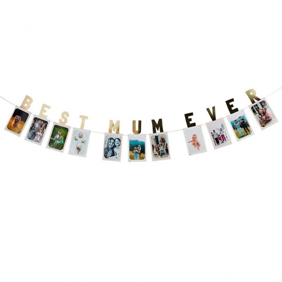 Best Mum Ever Photo Bunting