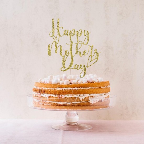 Happy Mothers Day Cake Topper