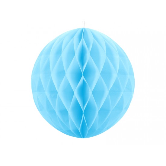 Sky Blue Honeycomb Hanging Decoration Ball