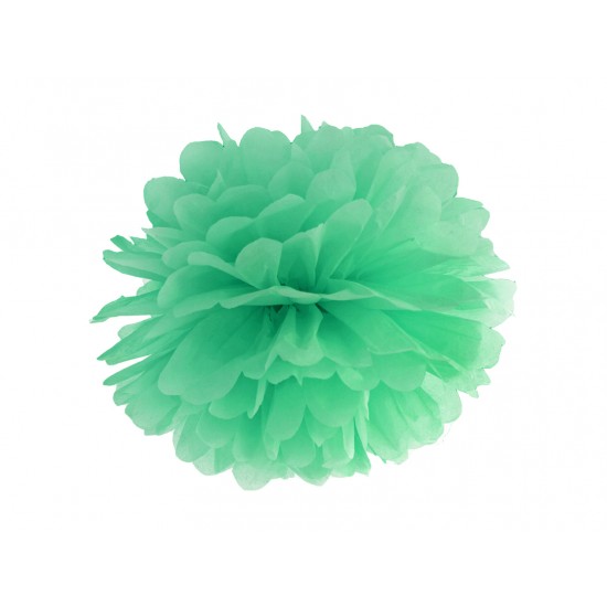 Mint Green Tissue Paper Pompom