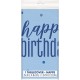 Blue Dots Birthday Table Cover