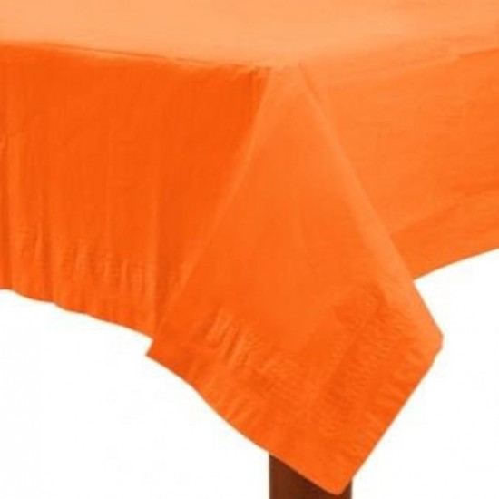 Orange Paper Tablecovers, Orange Paper Table cloth