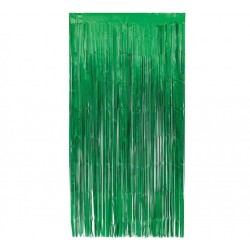 Green Fringe Curtain Green Fringe Curtain