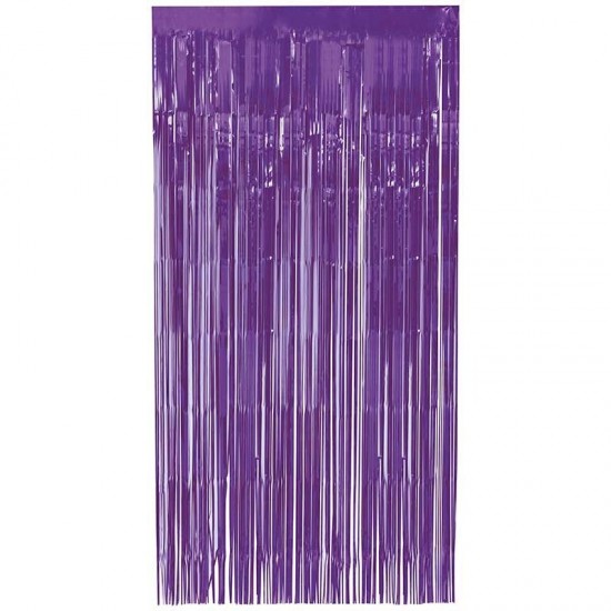 Deep Purple Fringe Curtain Backdrop Deep Purple Fringe Curtain Backdrop