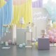 Pastel Streamer Party Backdrop