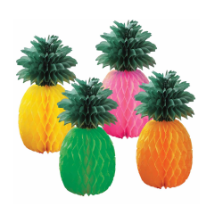 Paper Pineapple Honeycomb Centerpiece Paper Pineapple Honeycomb Centerpiece