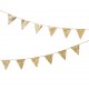Luxe Gold Glitter Bunting Luxe Gold Glitter Bunting