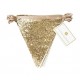 Luxe Gold Glitter Bunting Luxe Gold Glitter Bunting