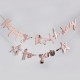 Rose Gold Happy Birthday Bunting