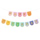 Rainbow Happy Birthday Banner