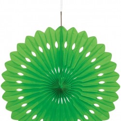 Green Decorative Paper Fan, 40.6 cm/16 Inch Tissue paper Fan Green Decorative Paper Fan, 40.6 cm/16 Inch Tissue paper Fan