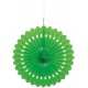 Green Decorative Paper Fan, 40.6 cm/16 Inch Tissue paper Fan