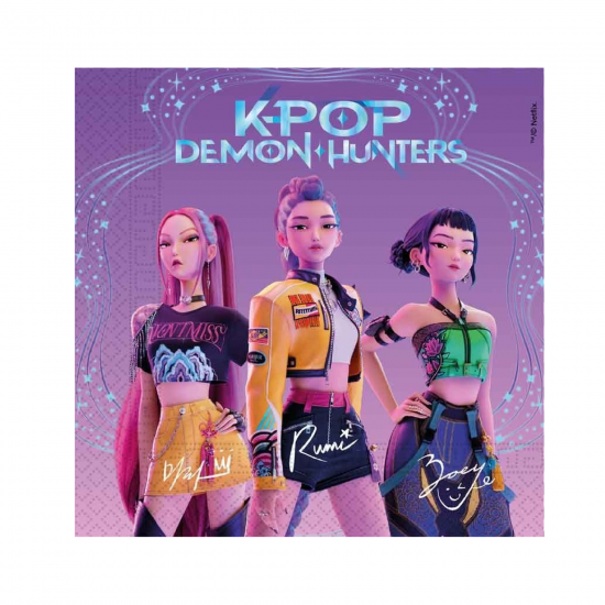 K-POP Demon Hunters Party Napkins