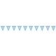 Glitz Blue & Silver 60th Birthday Bunting Banner