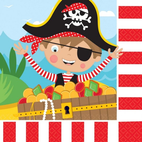 Pirate Party Napkins Little Pirate