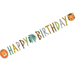 Party Animals Happy Birthday Garland Party Animals Happy Birthday Garland