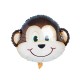Cheeky Monkey Balloon, Safari Birthday Party Decorations