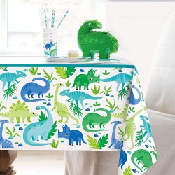 Prehistoric Dinosaur Rectangular Table Cover Prehistoric Dinosaur Rectangular Table Cover