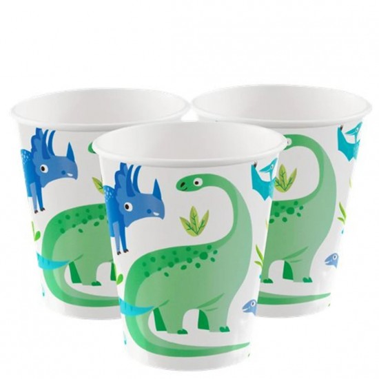 Prehistoric Dinosaur Party Cups