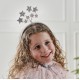 Pink & Silver Sequin Star Headband