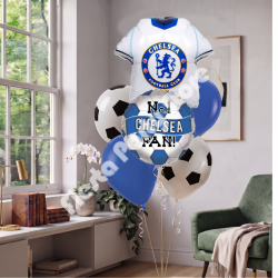 Chelsea FC Balloon Bouquet 