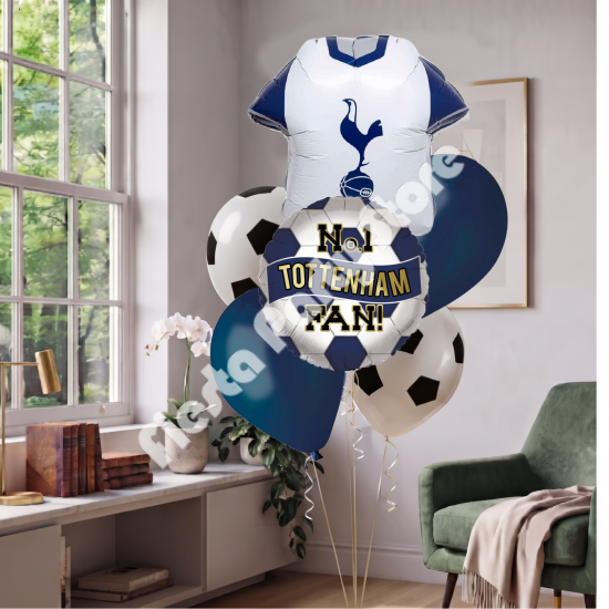 Tottenham Hotspur FC Balloon Bouquet