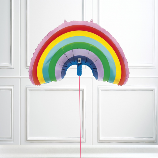 Bright Rainbow Foil Balloon