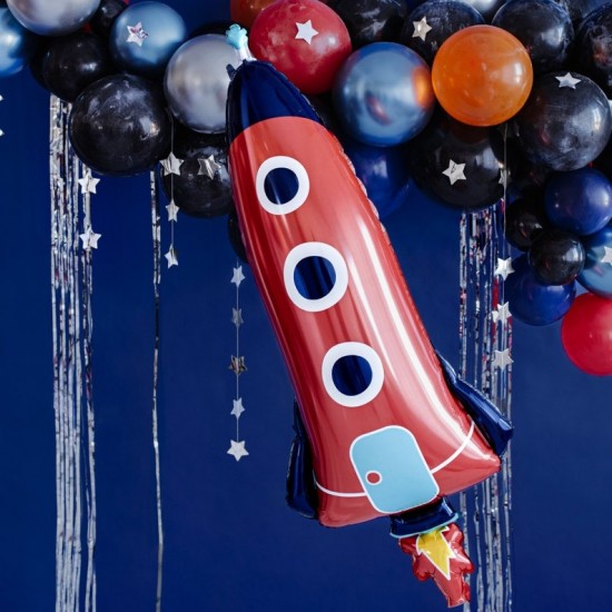 Rocket Ship Foil Balloon