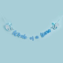 Whale of a Time Tassel Banner Whale of a Time Tassel Banner