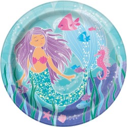 Mermaid Party Plates