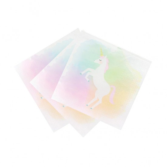 Unicorn Pastel Party Napkins