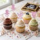 12 Glitter Baby Shower Cupcake Toppers