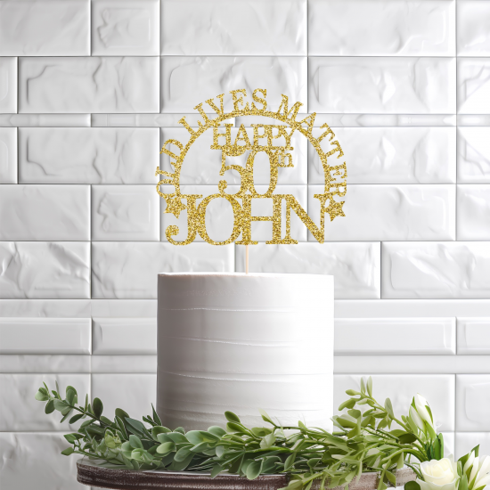 Personalised Custom Cake Toppers