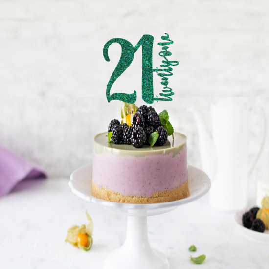 21 st Birthday Cake Topper